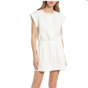 Halogen Ivory Sleeveless Romper